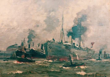 Port w Hamburgu