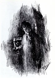 Ilustracja do dramatu Maskarada M. Lermontowa, 1891