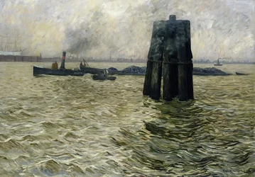 Port w Hamburgu, 1894