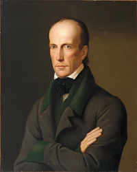 Portret arcyksięcia Jana Austrii (1782-1859), autorstwa Kupelwiesera, Leopolda (1796-1862). olej na płótnie