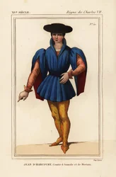 Jean VIII z Harcourt, francuski rycerz, hrabia Aumale i Mortain
