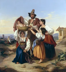 Włoski pasterz, 1835