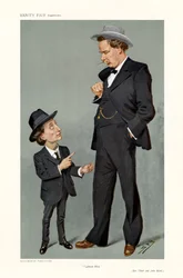 Ben Tillett i John Ward - stojący portret