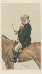 Vanity Fair: Sport, Różne: Jeźdźcy sportowi; „Zegary”, Sir John Bennett, 13 stycznia 1883
