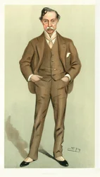 Artysta i RA, William Quiller Orchardson, szkocki artysta, 1898.