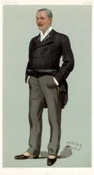 JB, John Balfour, 1. baron Kinross, szkocki prawnik i polityk, 1899