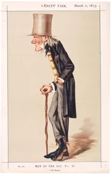 Profesor Sir Richard Owen, FRS, KCB, przyrodnik, 1873
