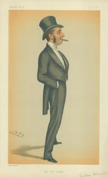 Pan Sprawiedliwości Straight, nowy sędzia, 10 maja 1879, komiks Vanity Fair