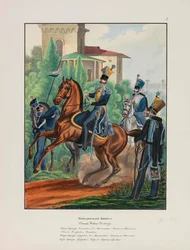 Korpus Grenadierów Cesarskiej Armii Rosyjskiej Mundury Rosyjskiej Armii Cesarskiej, 1837-1839.