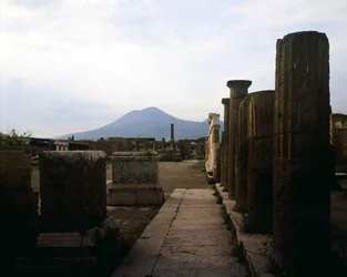 Włochy, Kampania, Pompeje, Forum