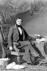 Thomas Brassey, brytyjski wykonawca i inżynier kolei, ok. 1830 r.