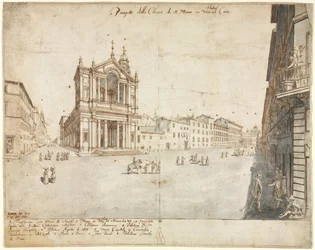 Osiemnaście widoków Rzymu: Santa Maria na Via Lata