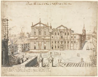 Osiemnaście widoków Rzymu - Kościół Santa Maria in Vallicella