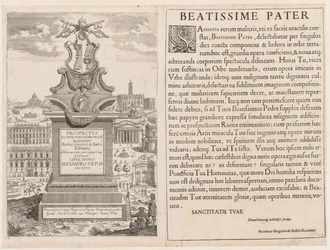 Frontyspis z „Widoku insygniów miasta Rzymu”