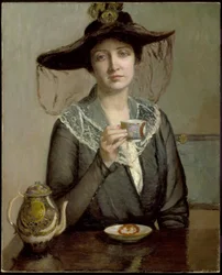 Filiżanka herbaty, ok. 1900