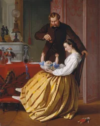Utwór konwersacyjny, ca. 1851-52.