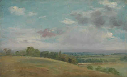 Krajobraz w pobliżu Dedham, między 1849 a 1855 rokiem.