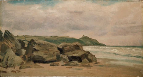 Widok w kierunku Rame Head, Kornwalia, 1850
