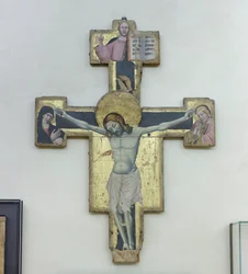 Krucyfiks, ok. 1397 (tempera na panelu)