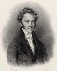 Portret pianisty i kompozytora Ignaza Moschelesa 1794-1870 , ok. 1930 r. 1830.