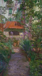 Tryptyk lub ogród w rozkwicie (panel boczny) (1907)