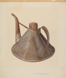 Puszka po oleju, c. 1938.
