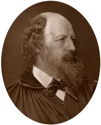 Alfred Tennyson, DCL, FRS, Laureat Angielskiego Poety, 1883.
