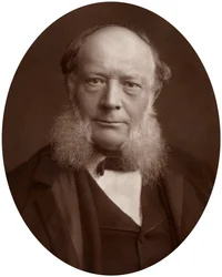 Charles William Siemens, DCL, FRS, niemiecki inżynier elektryk i wynalazca, 1883.