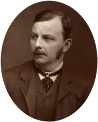 Frank Holl, ARA, malarz angielski, 1883.