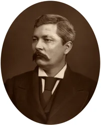 Henry Morton Stanley, afrykański odkrywca, 1880.