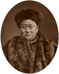 Kuo Sung-Tao, pierwszy chiński wysłannik do Wielkiej Brytanii, 1880.