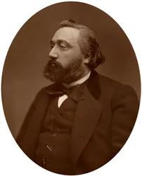 Leon Gambetta, francuski mąż stanu, 1882.