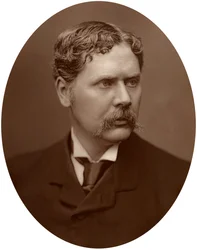 Marcus Stone, artysta i współpracownik Akademii Królewskiej, 1882.