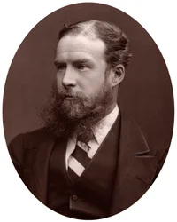 Sir John Lubbock, Bart, MP, FRS, wicekanclerz Uniwersytetu Londyńskiego, 1877.
