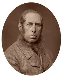 Sir Robert Porrett Collier, sędzia Komisji Sądowej Tajnej Rady, 1880.