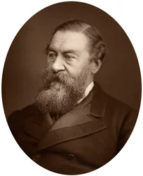 Sir Samuel White Baker, afrykański odkrywca, 1880.