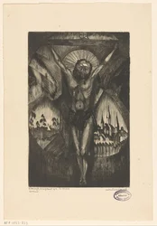 Chrystus na krzyżu Le Christ I (oryginalny tytuł na obiekcie)