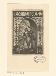 Ekslibris C. van der Meulen