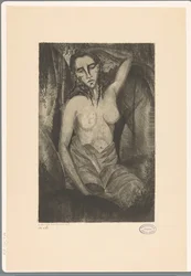 siedząca kobieta Femme assise (tytuł oryginalny)