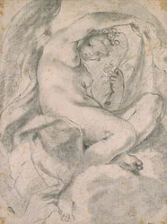 Nimfa prawdopodobnie Flora pośród chmur, 1575-1619