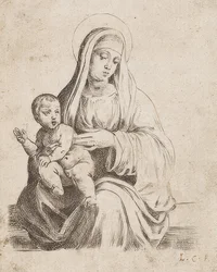 Piękna mała Madonna Giacomo Francia