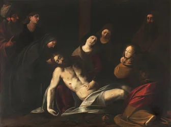 Mediolan, kościół San Francesco da Paola, Szkoła Lombardzka z 700 roku, Złożenie krzyża
