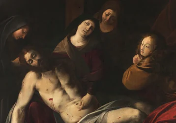 Mediolan, kościół San Francesco da Paola, Szkoła Lombardzka z 700 roku, Złożenie krzyża