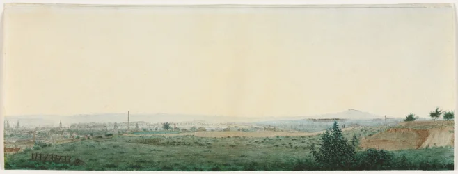 Krajobraz pod Paryżem, ok. 1860.