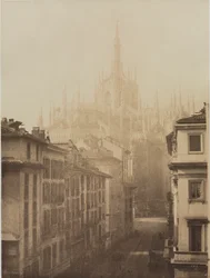 Katedra z Corso Francesco, Mediolan, 1857.