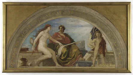 Szkic do Salon des Lettres, Hôtel de Ville, Paryż: L