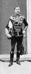 Książę Albert Victor, książę Clarence i Avondale, ok. 1890.