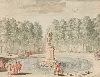 De Zes-weg przez Phaunusa za „t Beeld van Ceres na wystawie”, w: Tooneel Der Voornaamste Nederlan..., b.d.