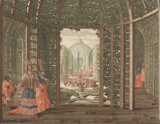 Gabinet Zielonej Królowej”, w: Tooneel Der Voornaamste Nederlands Huizen, En Lust Hove..., b.d.