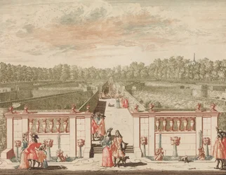 Het Groote Doolhof”, w: Tooneel Der Voornaamste Nederlands Huizen, En Lust Hoven, Naar T ..., n.d..